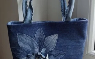 Detailed Guide to Making a Denim Patchwork Bag